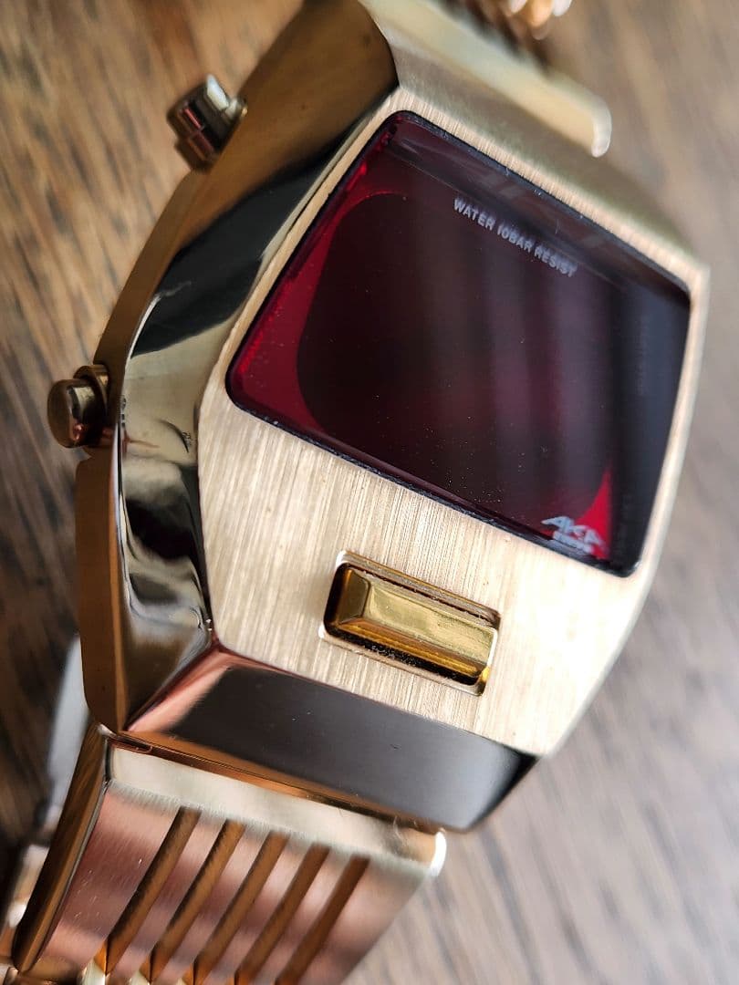 動作確認済/点灯OK　美品　セイコー　ALBA　インゴット　ダースベーダー