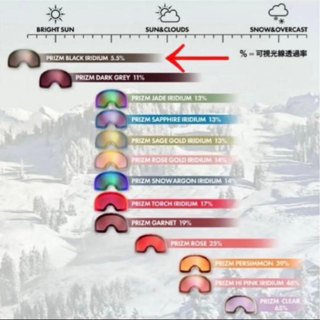 新品未使用　オークリースノーゴーグル　オークリーゴーグル　フライトトラッカーM