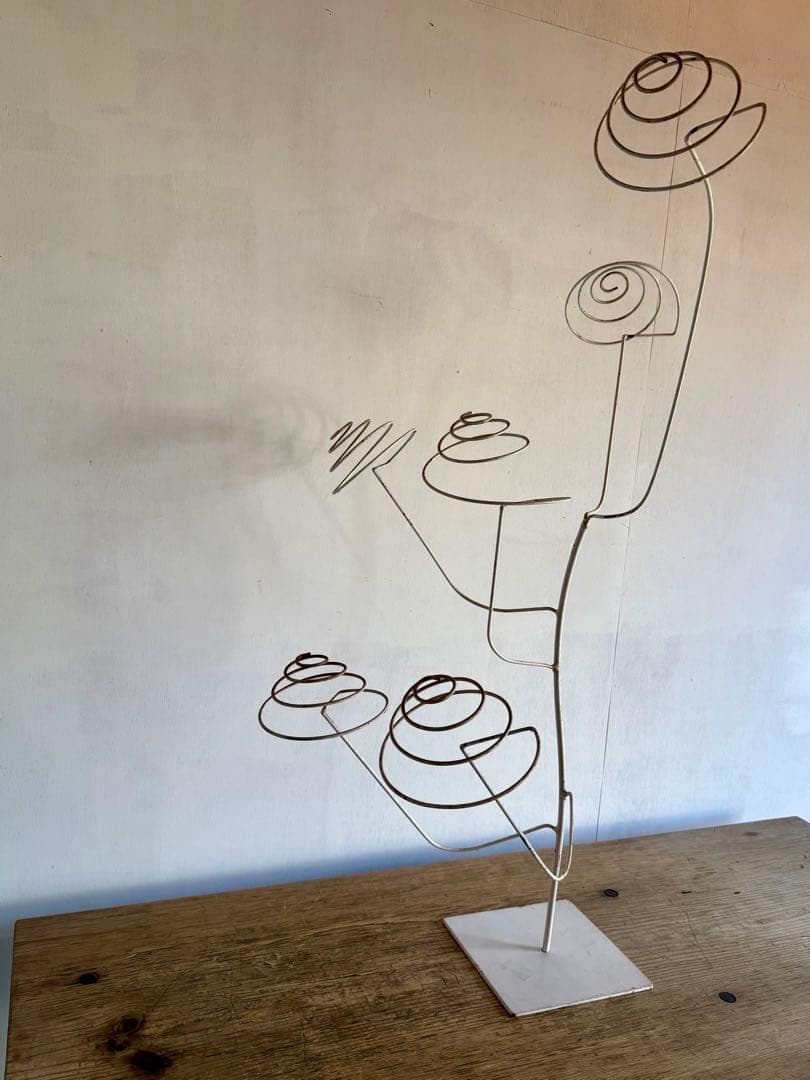 ワイヤーアート ハットスタンド 帽子掛け ミッドセンチュリー