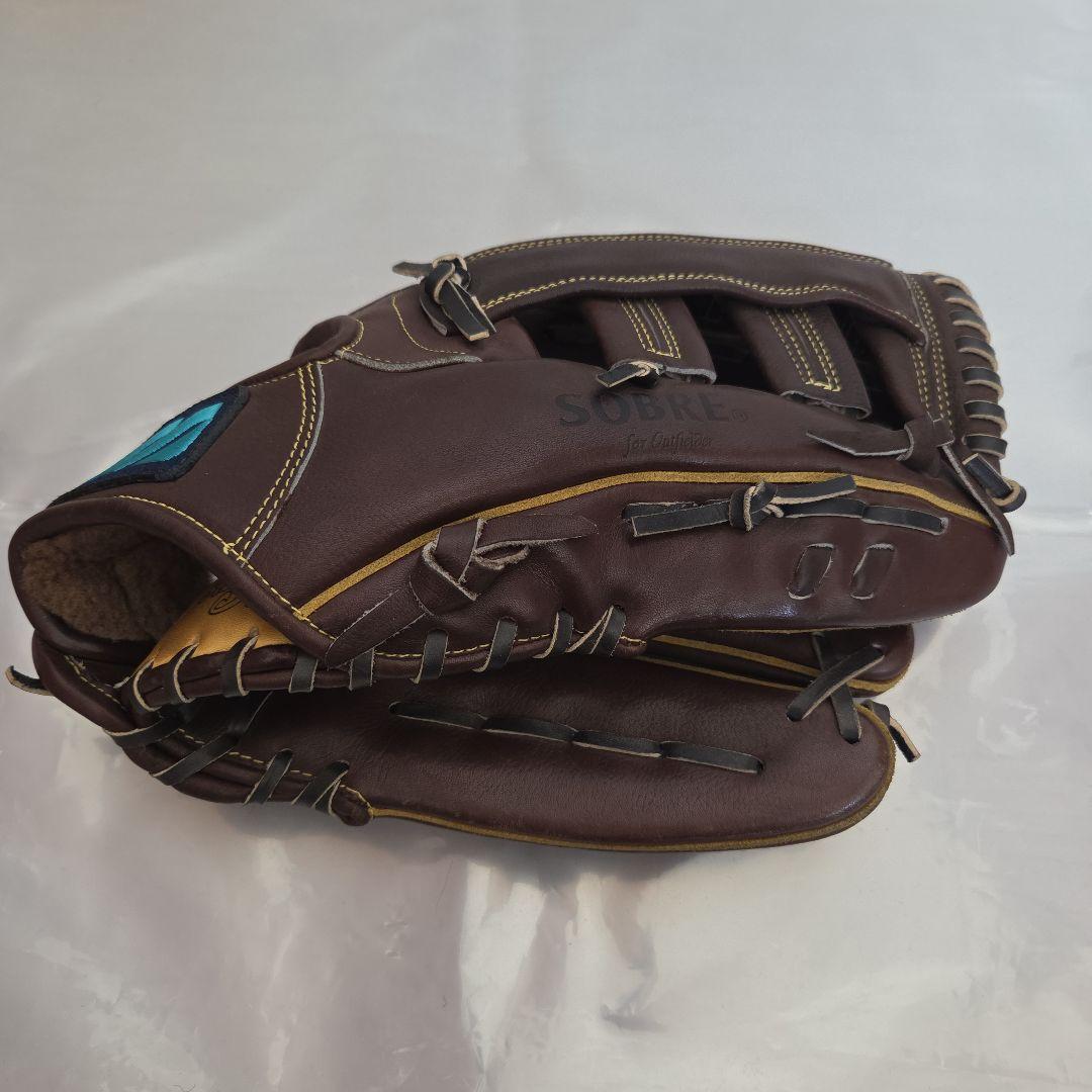 ミズノ BUW LEAGUE 硬式外野手グローブ レザー　右投げ