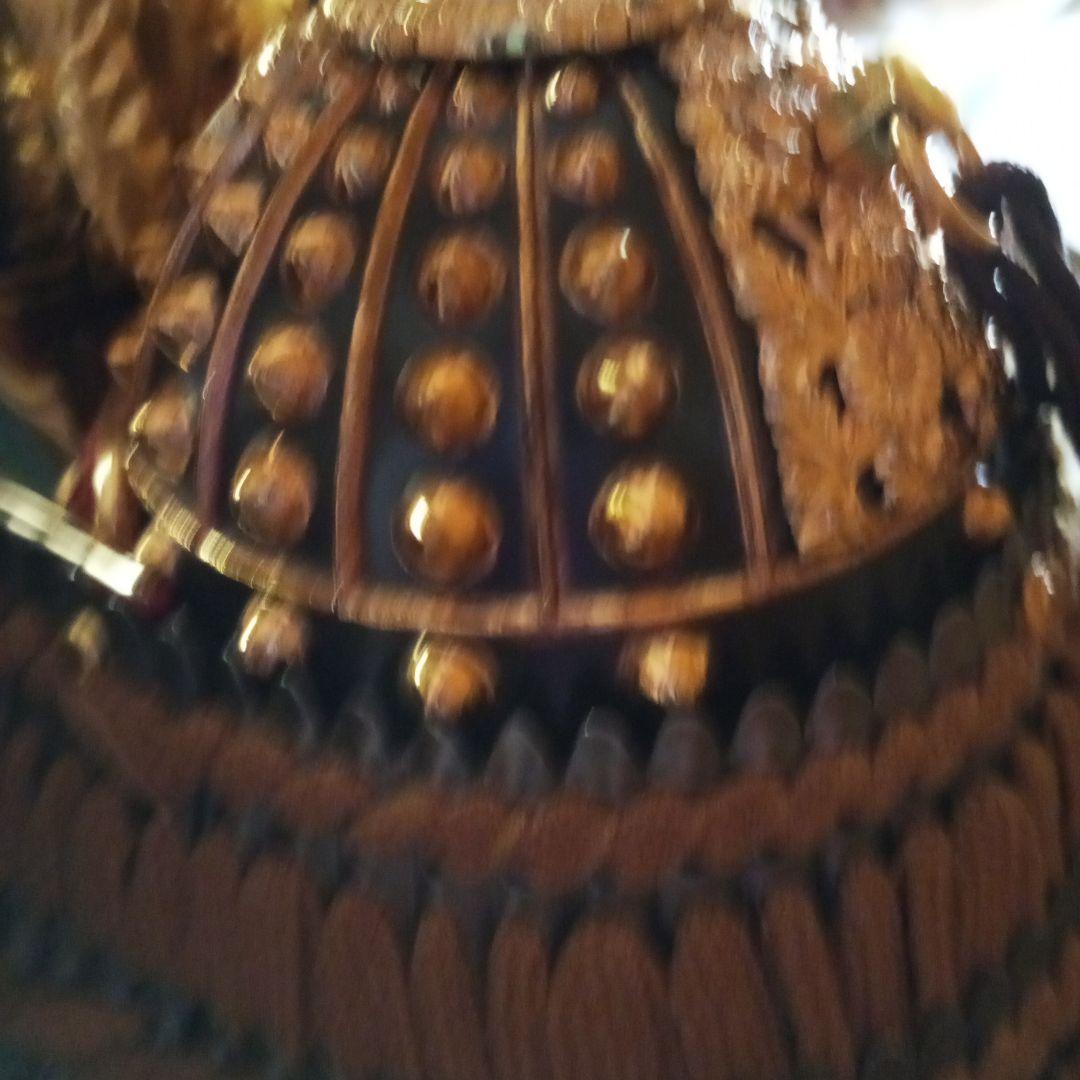 五月人形兜　峰月作　弓刀セット