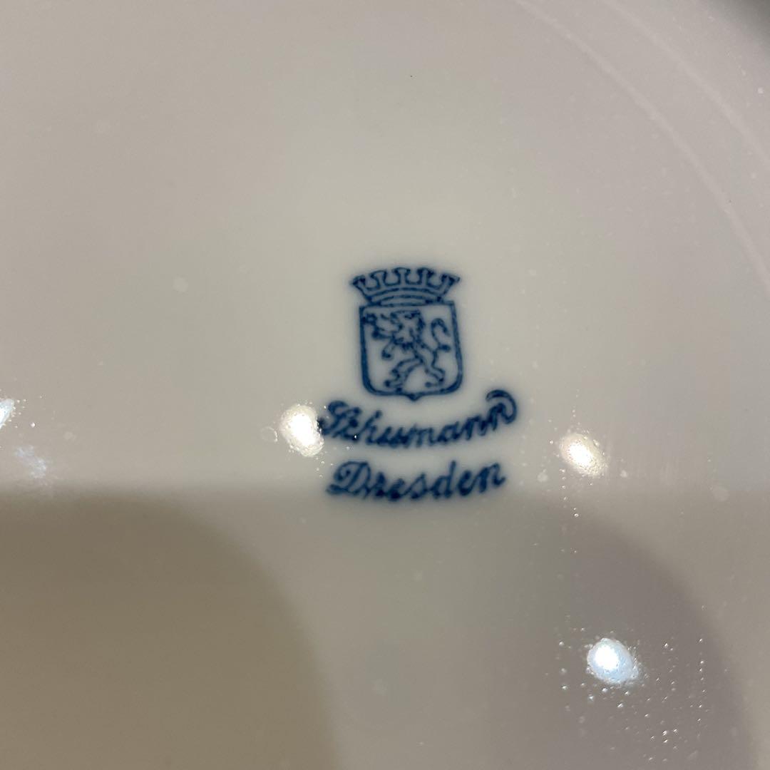 セール　マリーアントワネットピアスプレート　アンティークドレスデン