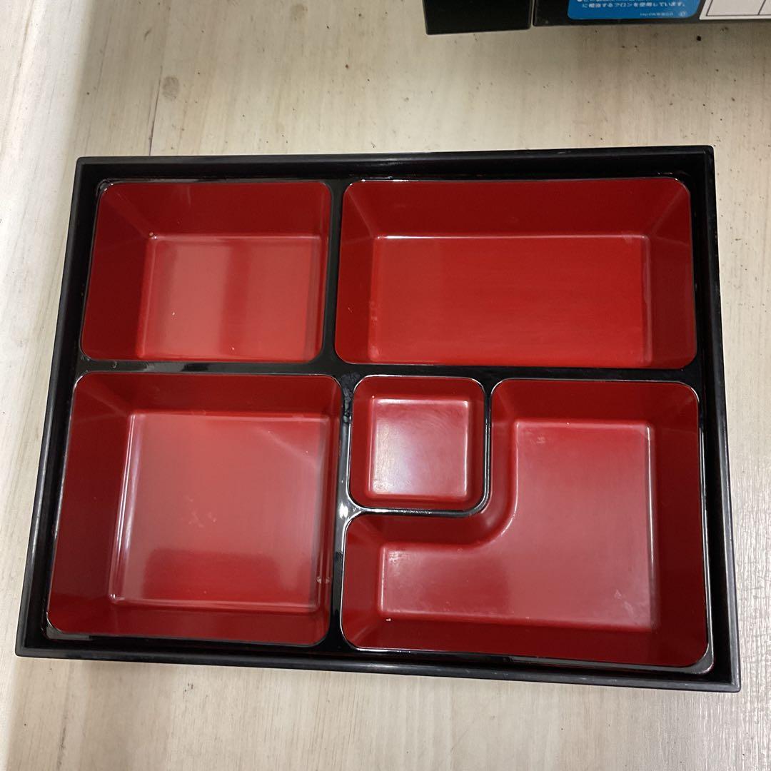 中古　松花弁当　弁当箱　器　料亭　割烹　6セット