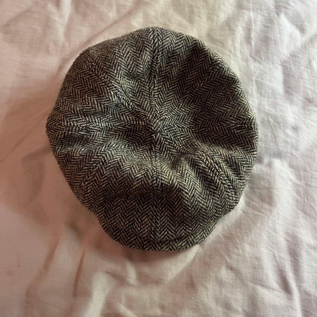 Ralph Lauren ヘリンボーンキャスケット M RRL