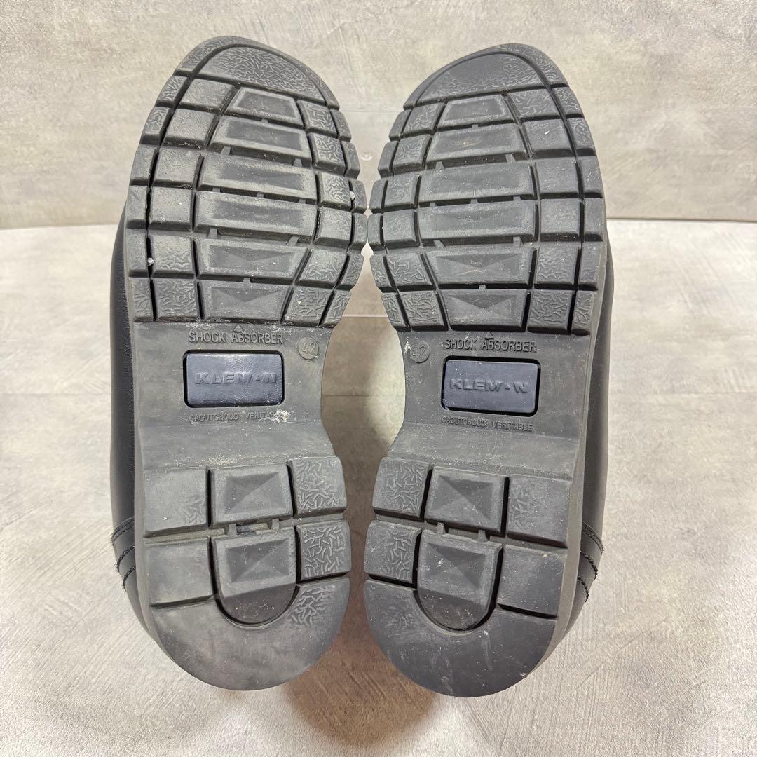 クレマン チロリアンシューズ パドロール 42 ブラック 27cm