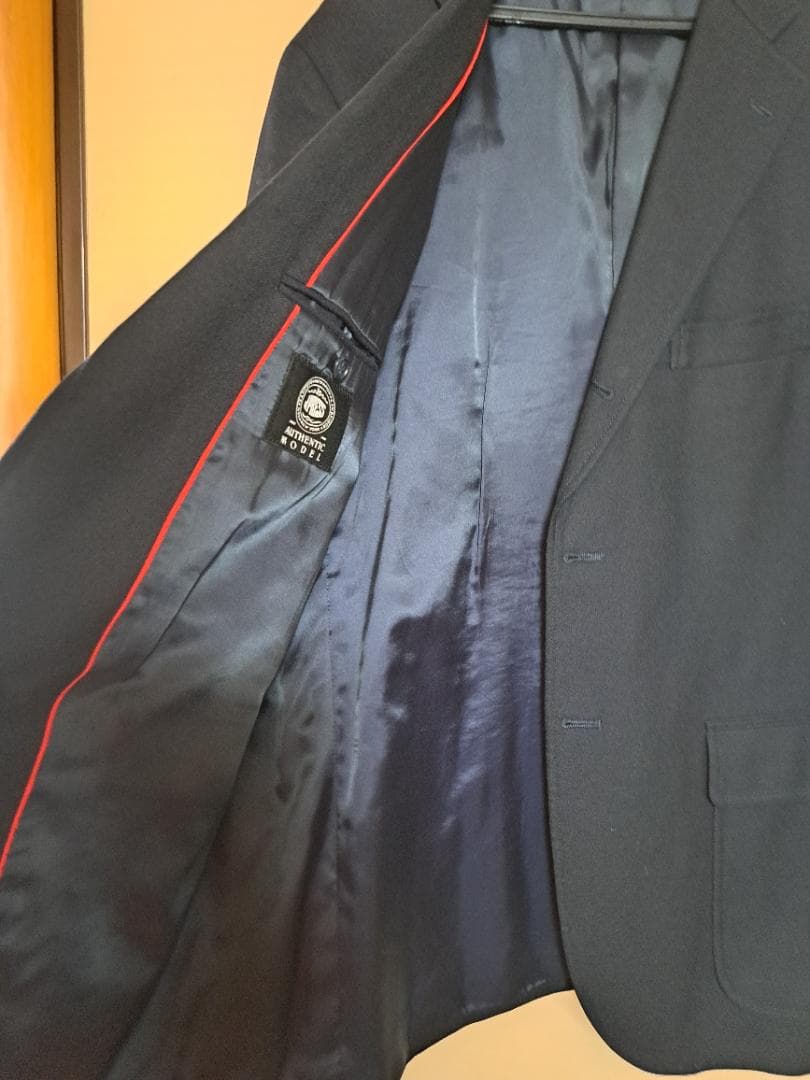 J.PRESS ジェイプレス 秋冬 刻印 金ボタン★ ウール ジャケット 濃紺