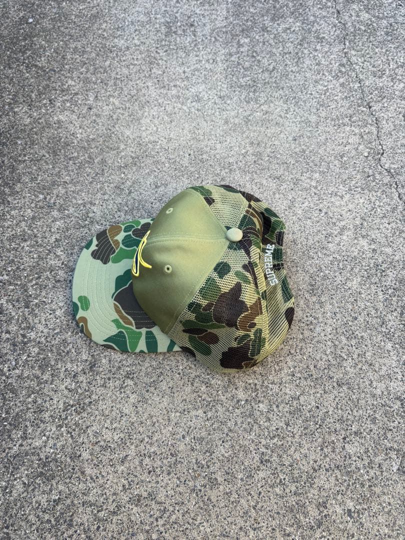 帽子 Supreme contrast s mesh back 6-panel