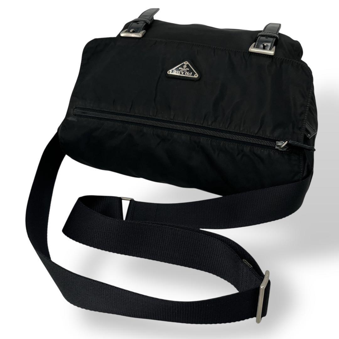 バッグ PRADA shoulder bag Black nylon 00s y2k