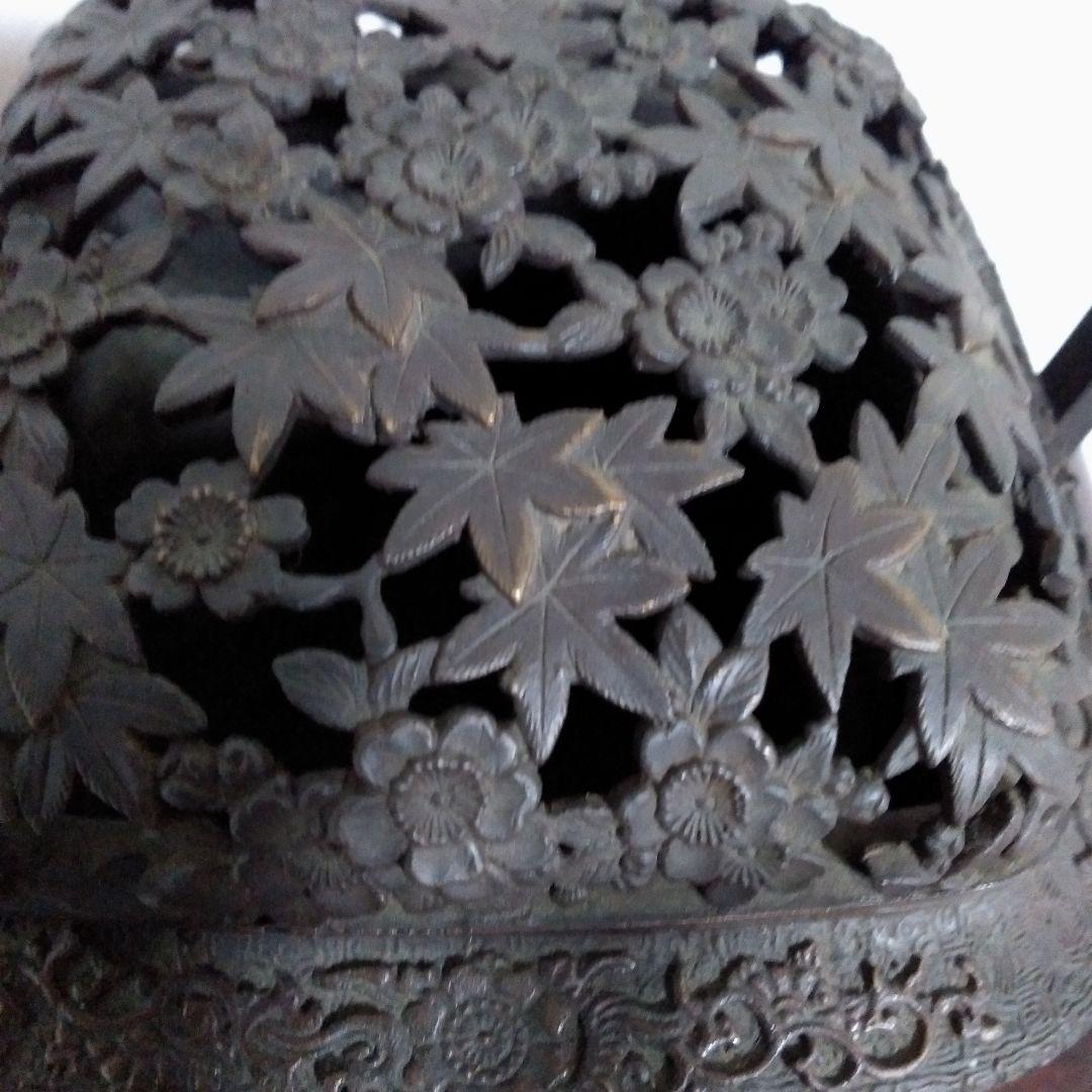 ✨本日限定最終お値引き✨希少香炉 芳山作 伝統工芸家蝋型鋳師