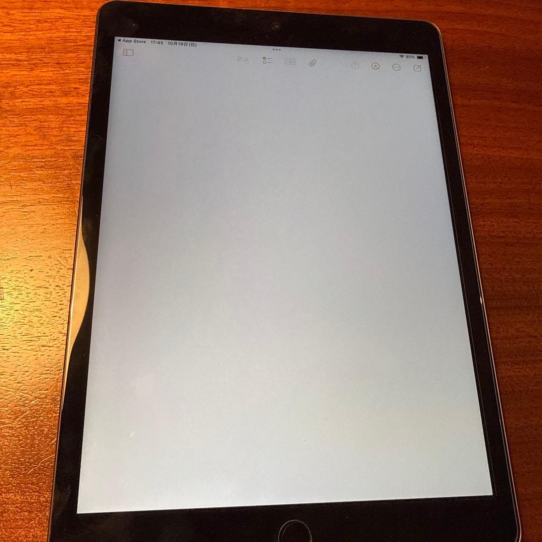 【ジャンク・音出ません】iPad 第7世代 32GB Wi-Fiモデル