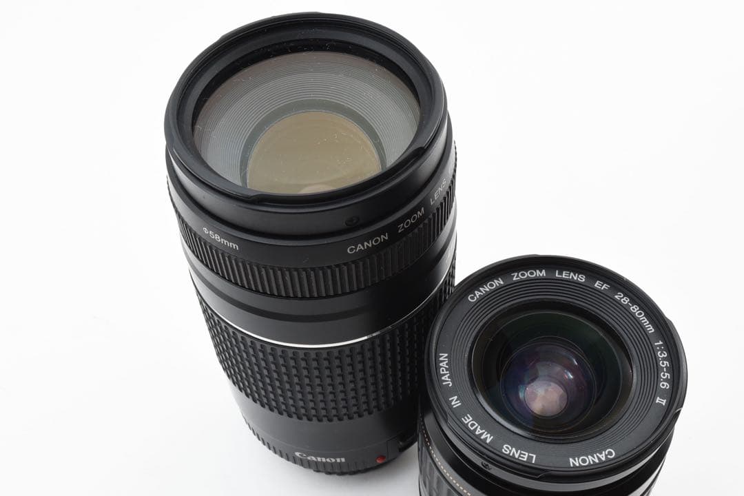 保証付き/Wi-Fi搭載/canon kiss x9標準&望遠ダブルレンズセット