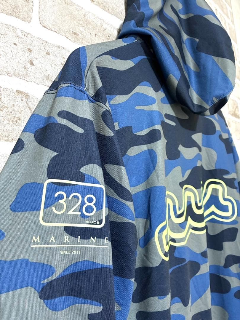 【フォロー割】中古 ムータマリン メンズ セットアップ 上下 迷彩柄 Mサイズ