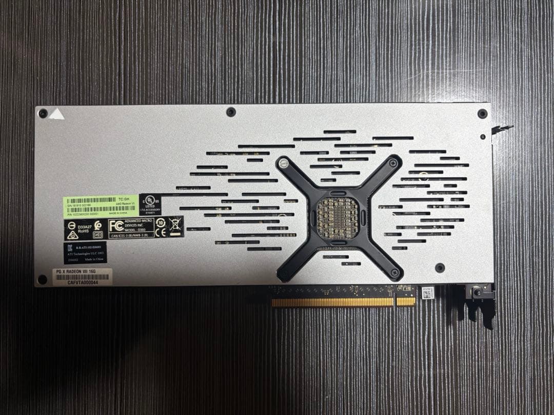 RADEON Ⅶ 16gb ASRock