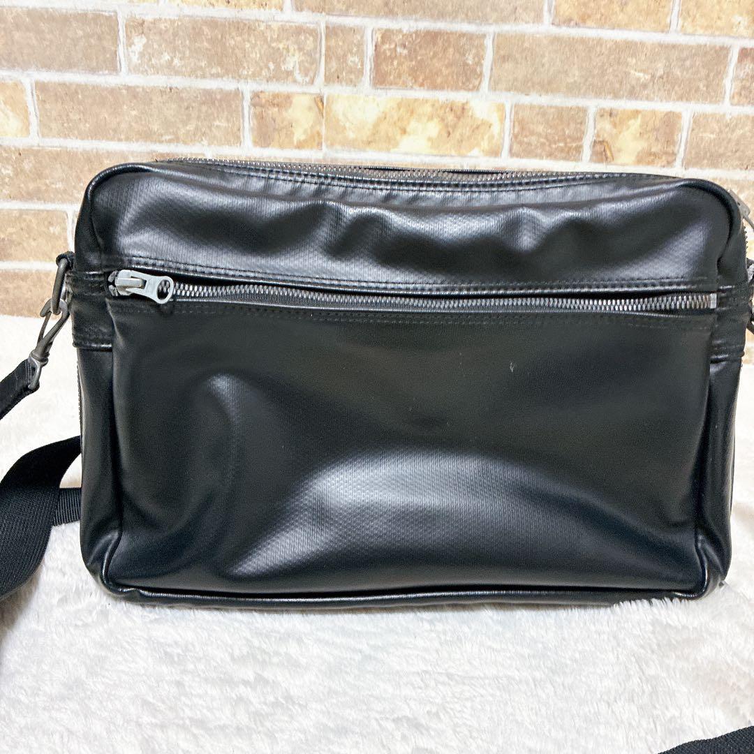 ラゲッジレーベル　LUGGAGE LABEL ニューライナー　ブラック　青バツ