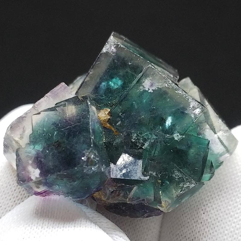 331 オコルス鉱山 フローライト クリア×ブルーグリーン 蛍石