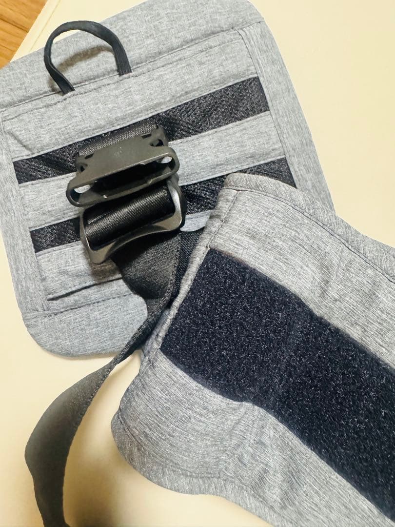 POLBAN PRIME　ヒップシート&ダブルショルダーセット/メランジグレー