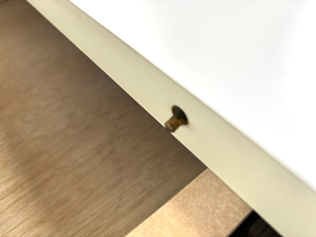 【SALE】折りたたみ&伸縮！両方できる ホワイト リビングテーブル