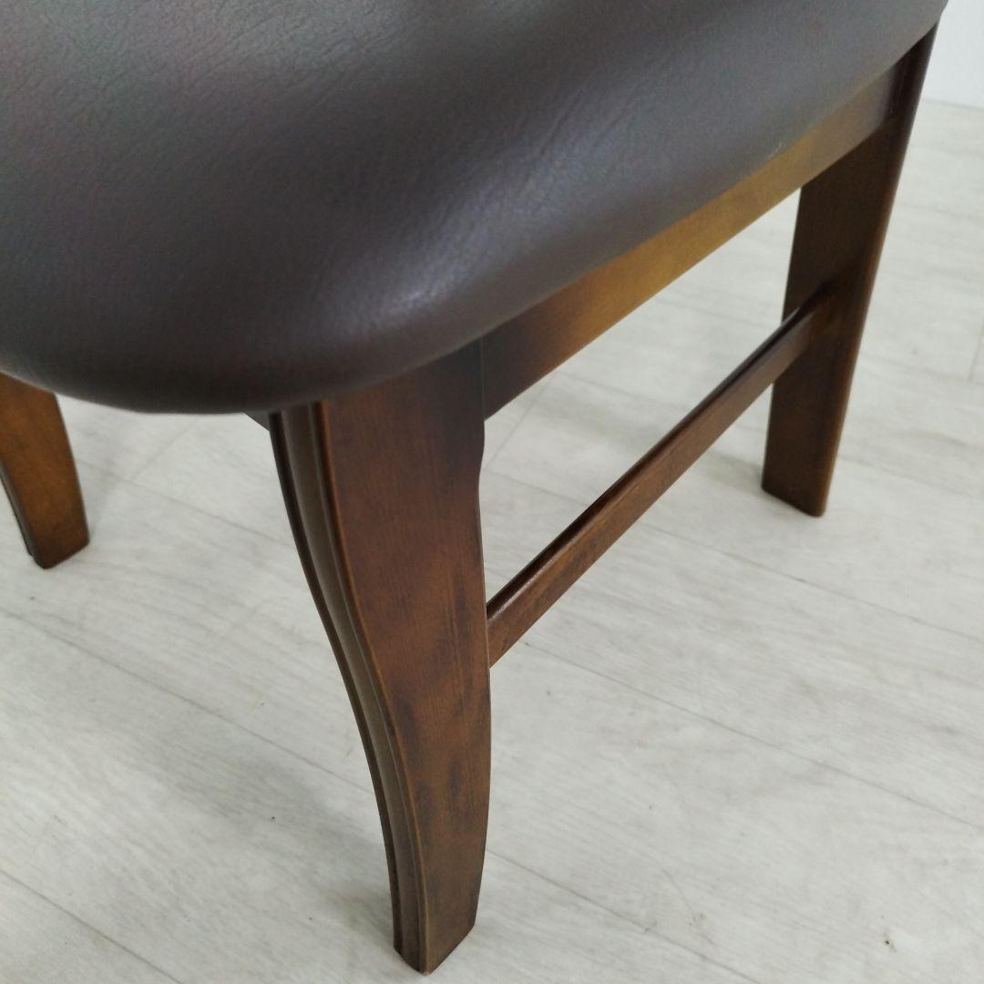 ② カリモク コロニアル アームレスチェア ダイニングチェア