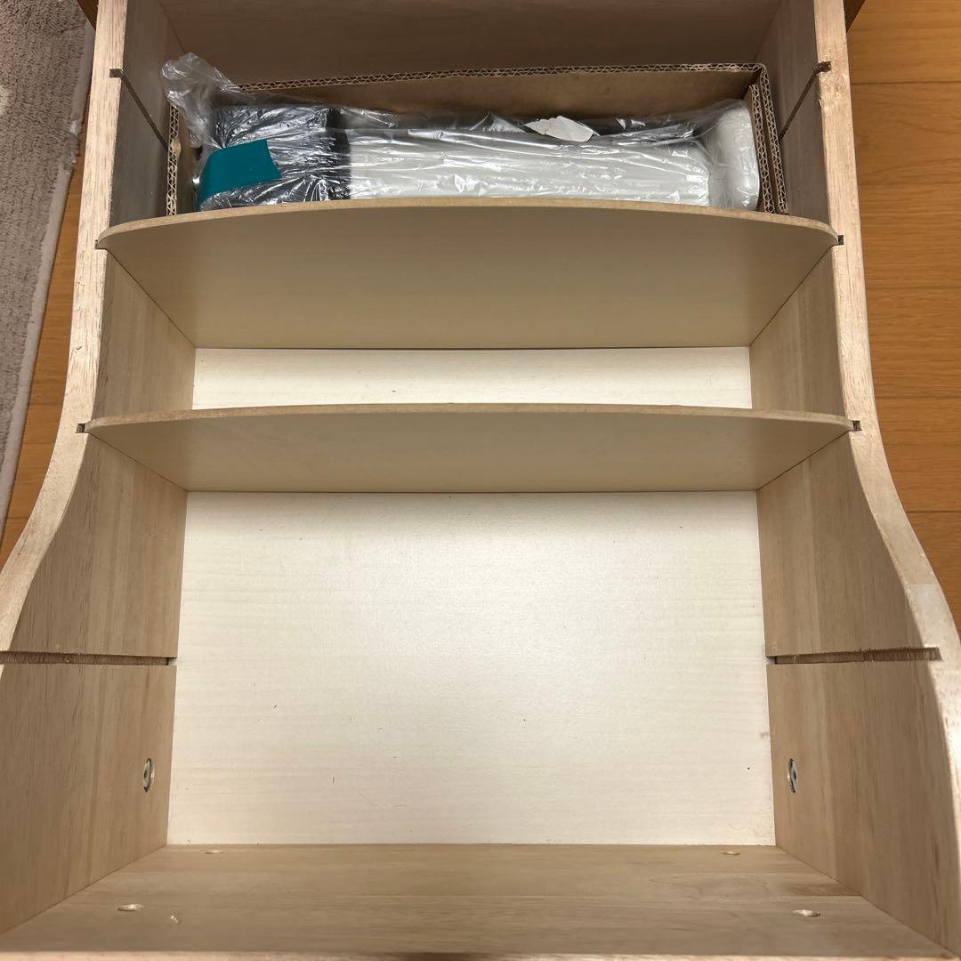 美品！コイズミ学習机　 3段引き出しキャスター付き