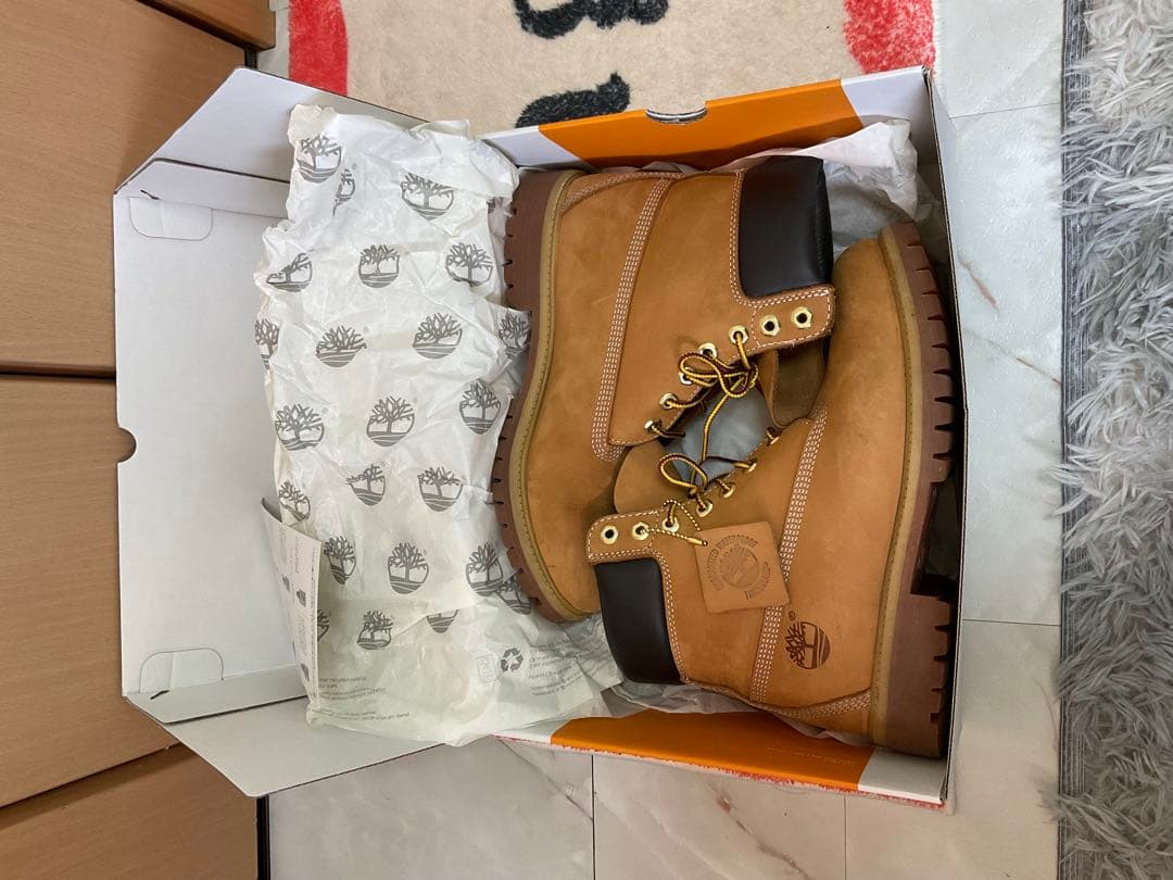 Timberland キャラメル色