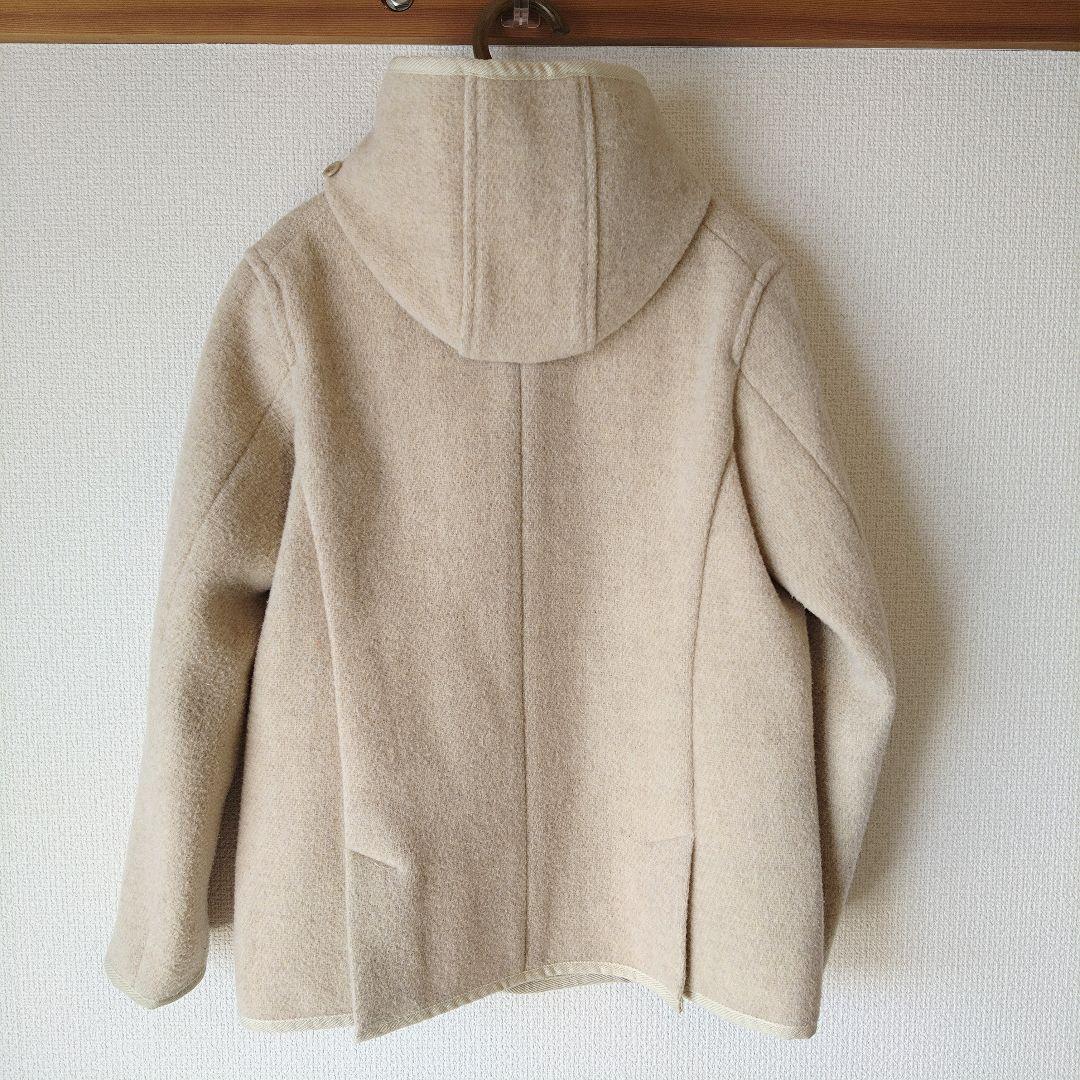 美品✨DANTON ダントン ウールモッサ Pコート ダブル ホワイト 36