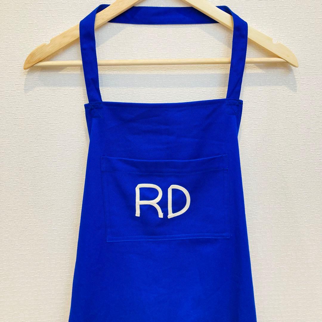 【未使用品】 オールドマンズテーラー　R&D.M.Co エプロン ブルー