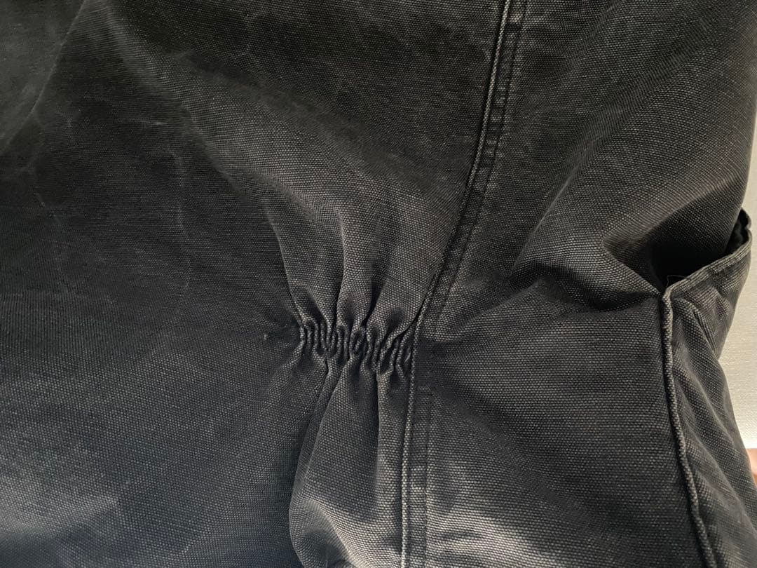 USA製　90s カーハート Carhartt ダックベスト BLK ブラック