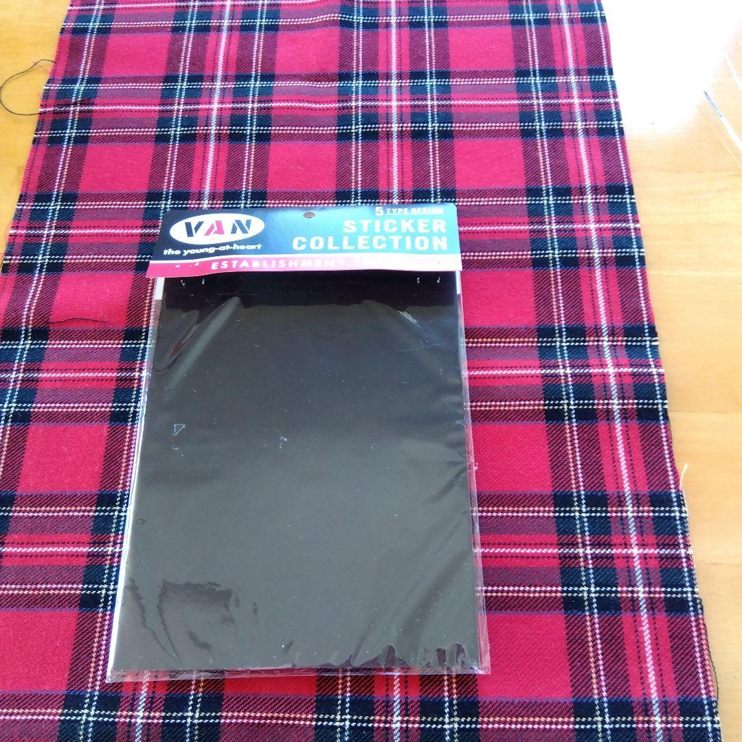 VAN JAC アルミステッカー 5種セット