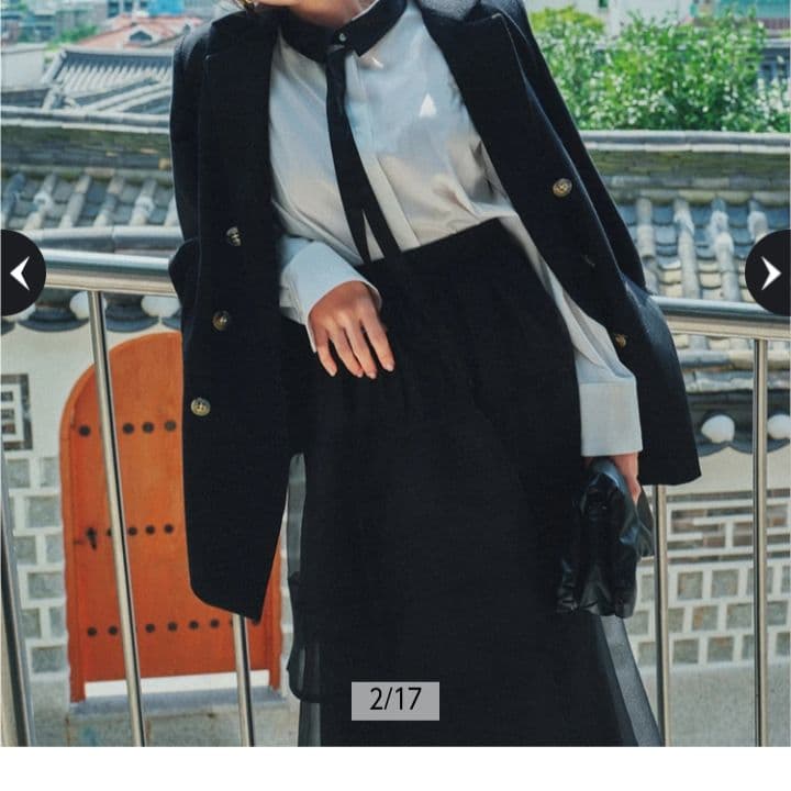 CADUNE ナロータイブラウス