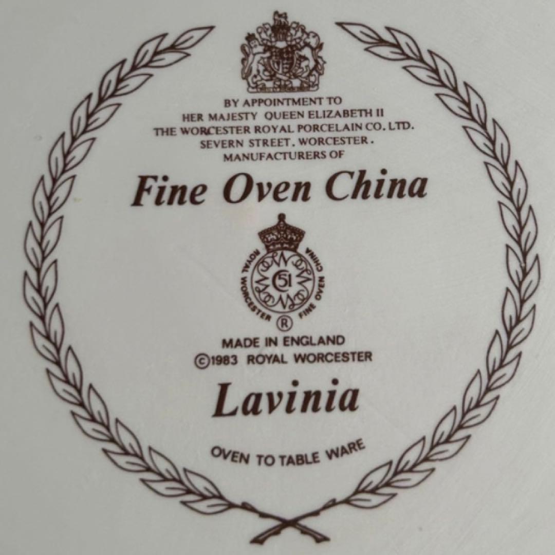 新品 英国製 WORCESTER【Lavinia】オーブン ディッシュ