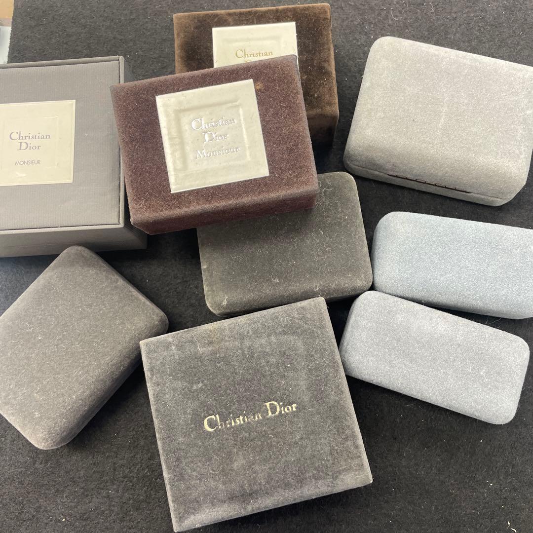 Christian Dior カフスタイピンまとめセット　全9箱