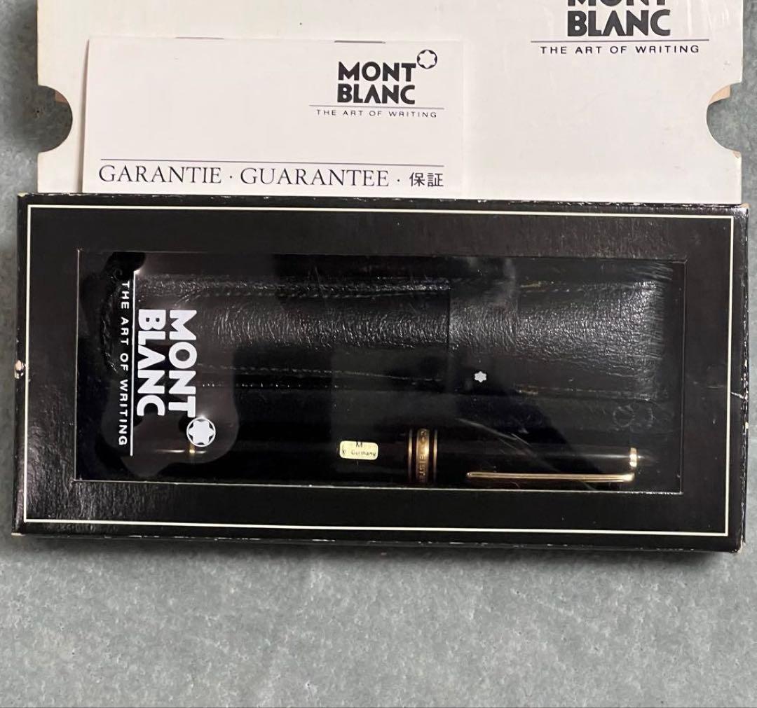 新品　MontBlanc万年筆　マイスターシュテュッ146 858 14K
