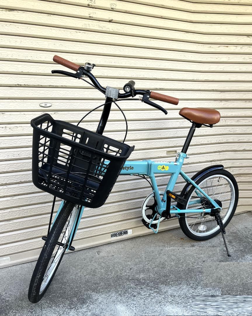 【引取り希望】KCD simple style 折りたたみ自転車 20インチ