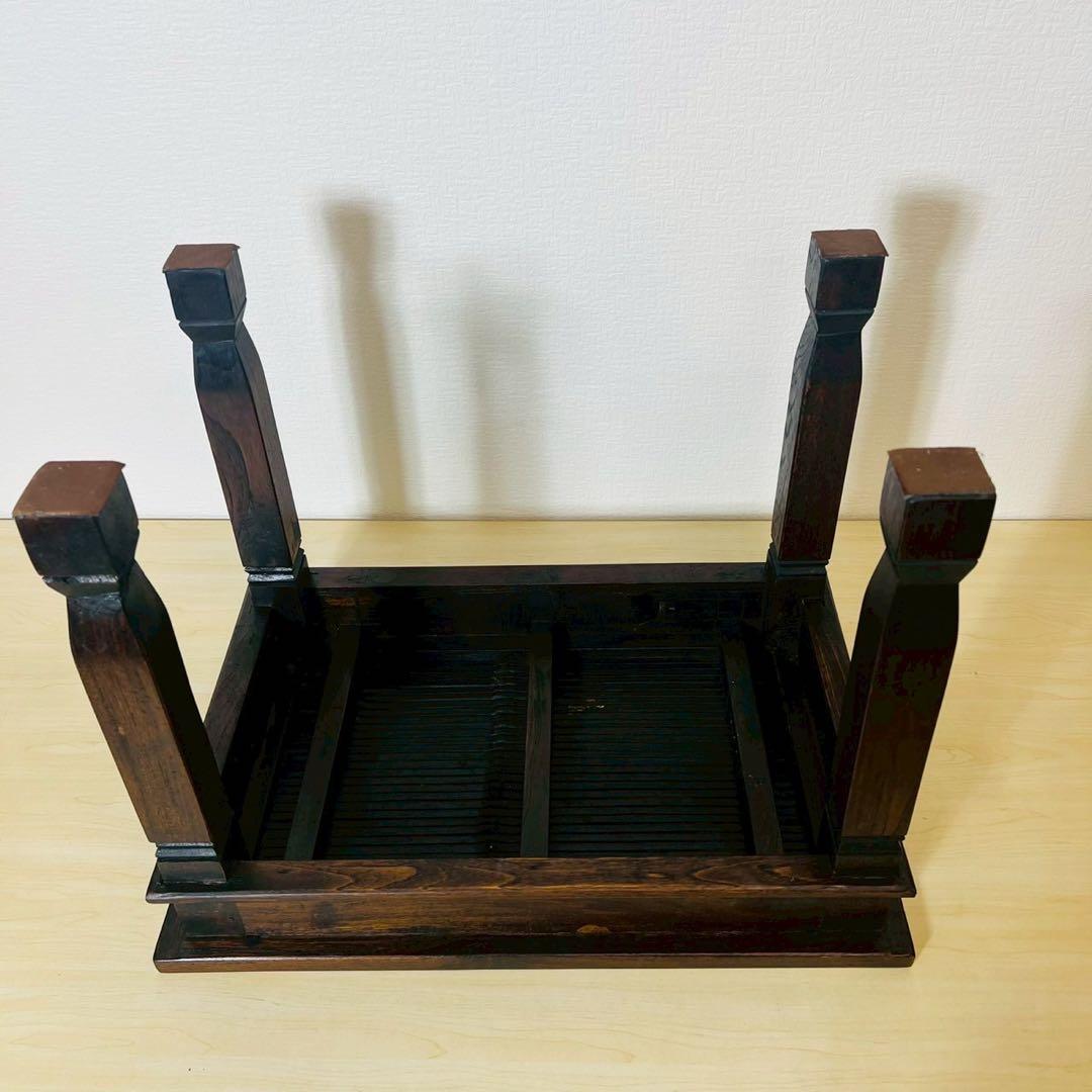 Bamboo サイドテーブル アジアン家具 ローテーブル レトロ アンティーク