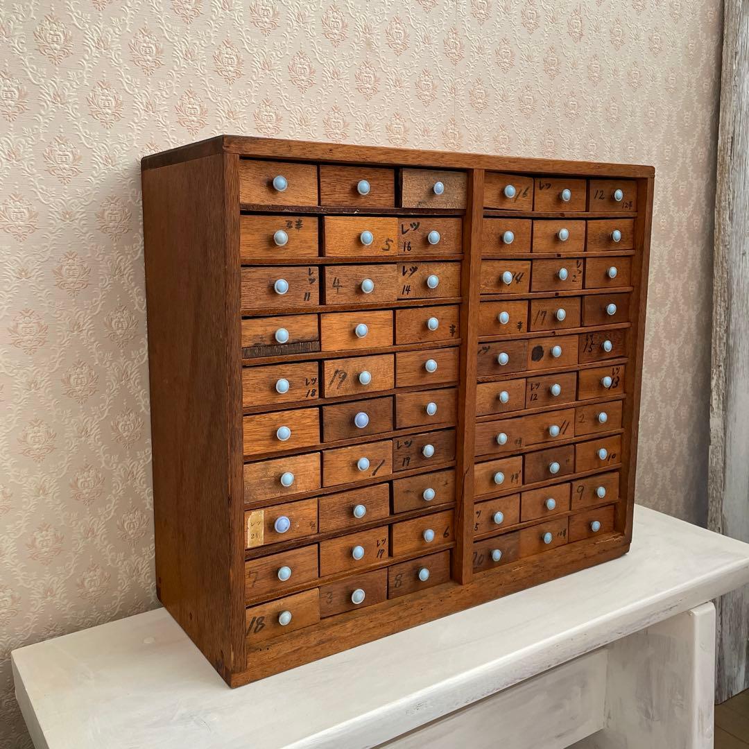 アンティーク　引出し