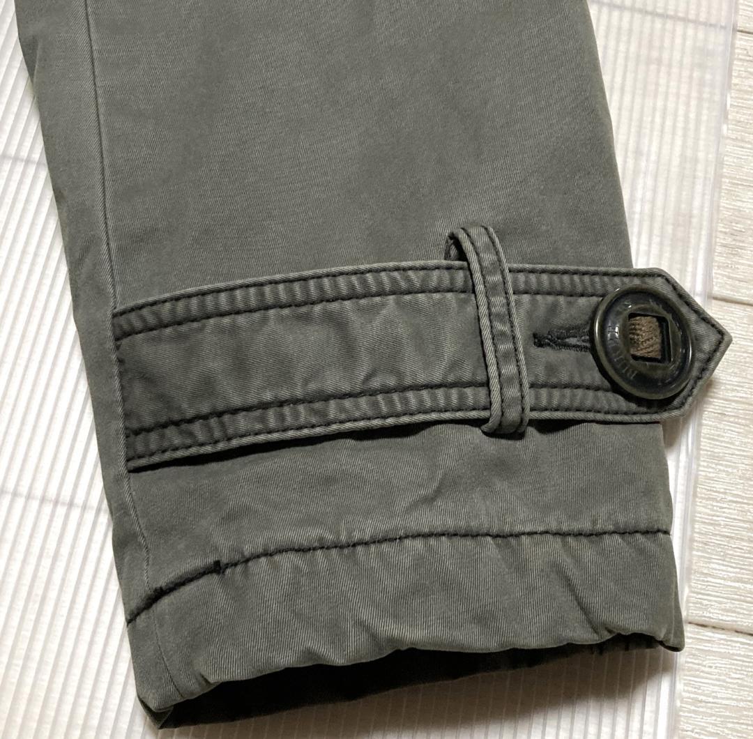 BURBERRY　BLACK LABEL　ミリタリージャケット　Mサイズ　カーキ