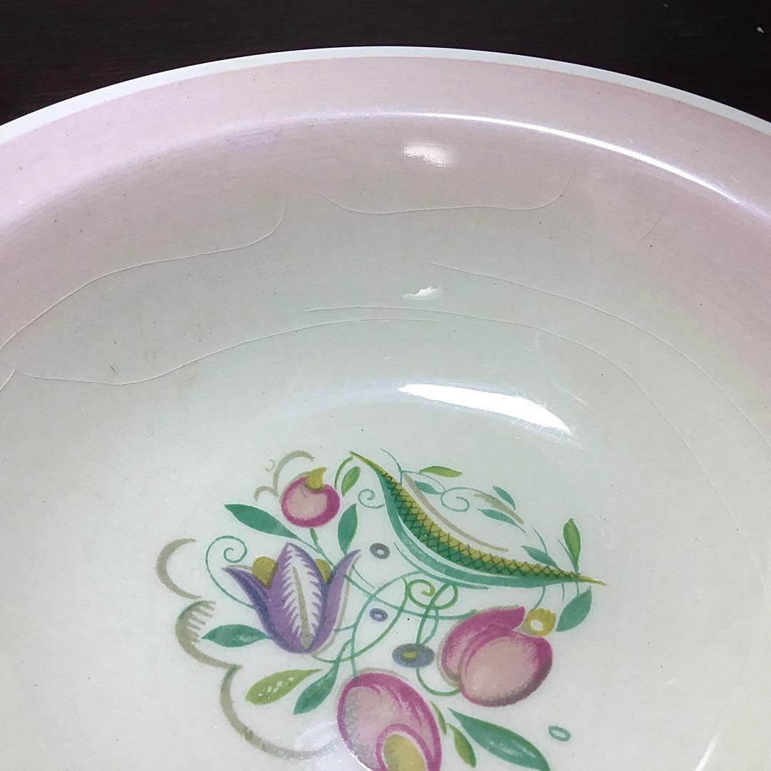 スージークーパー◆ボウル4個 ピンク◆ドレスデンスプレイ サラダボウル