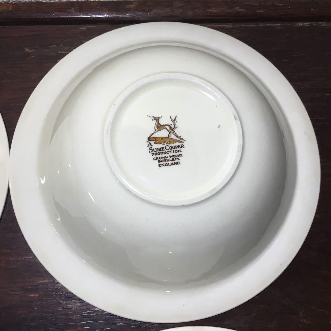 スージークーパー◆ボウル4個 ピンク◆ドレスデンスプレイ サラダボウル