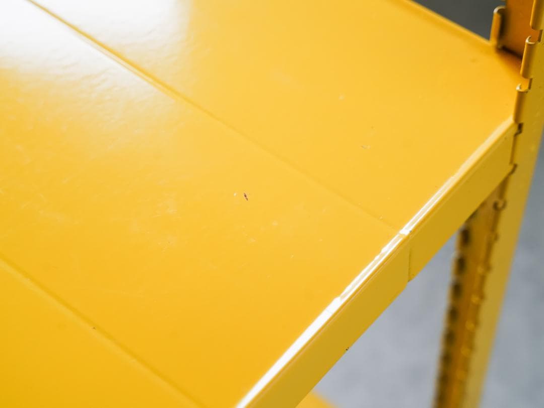 vintage メタル スチールラック 収納棚 レトロポップ インダストリアル