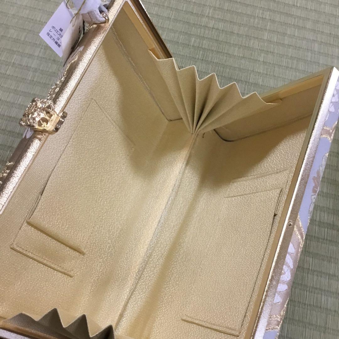 【新品未使用】和装　草履バッグセット　紗織　パールトーン加工　成人式　卒業式