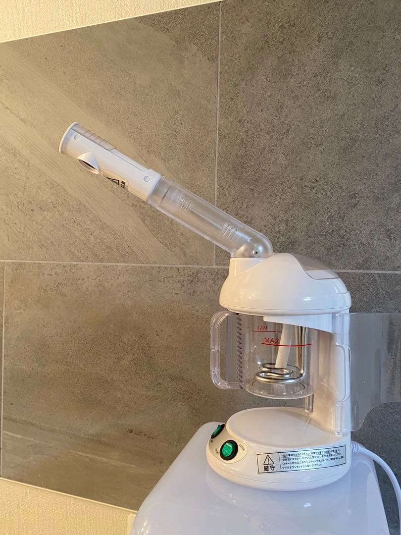 新品未使用★一級品★アロマ対応型コンパクトスチーマー★人気業務用をご家庭でも