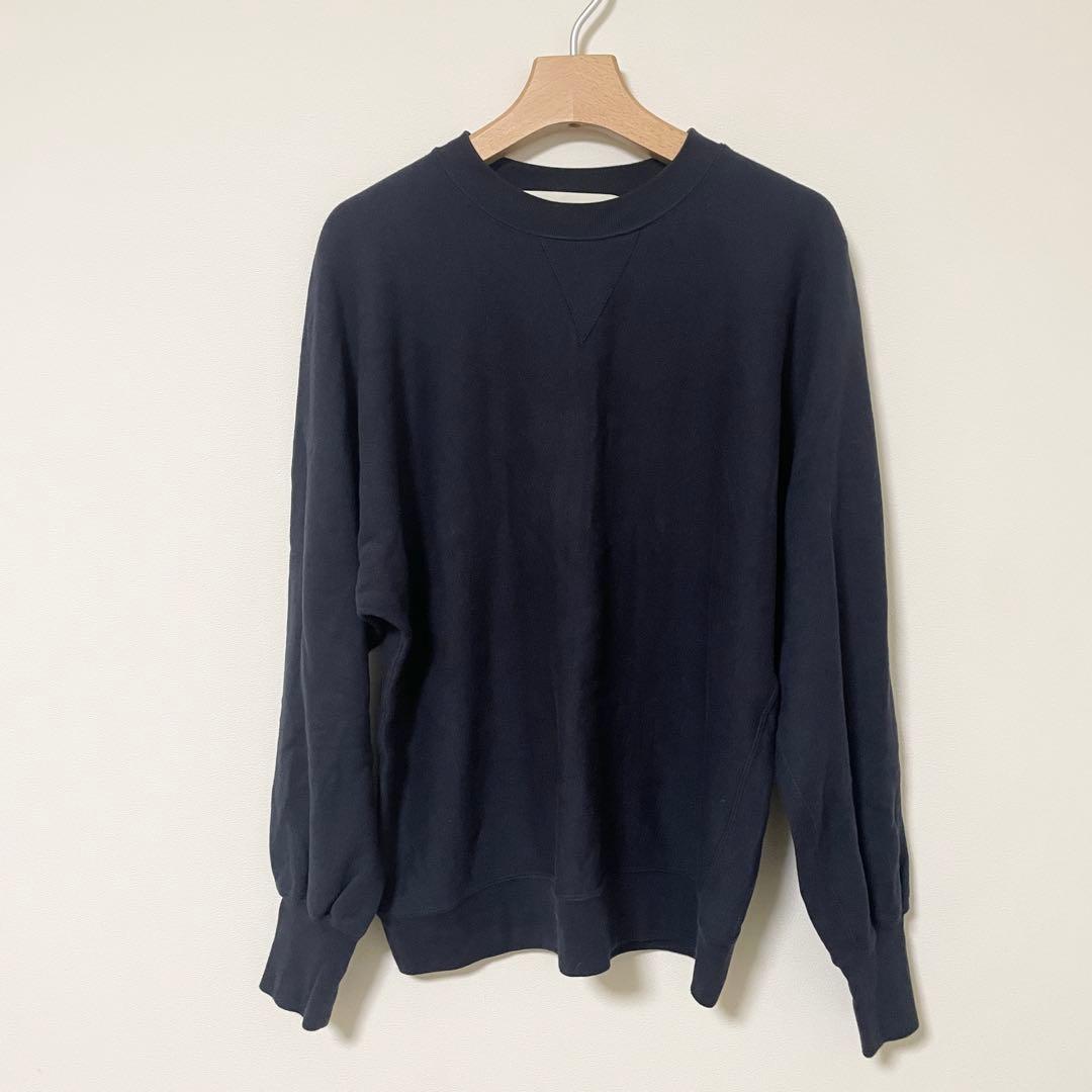 値下げ★24AW シンゾーン　コットンウールスウェットシャツ