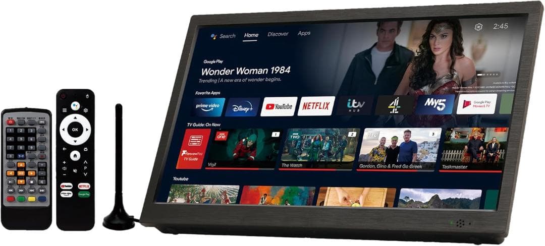 14型 地デジチューナー搭載android スマートテレビ OT-PST14TE