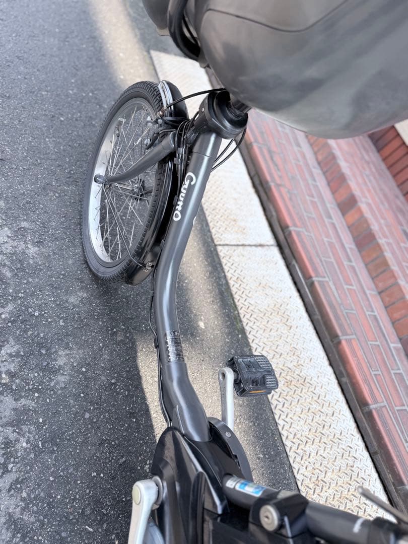 大阪府　子供乗せ　パナソニック　 電動アシスト自転車 チャイルドシート2つ付き