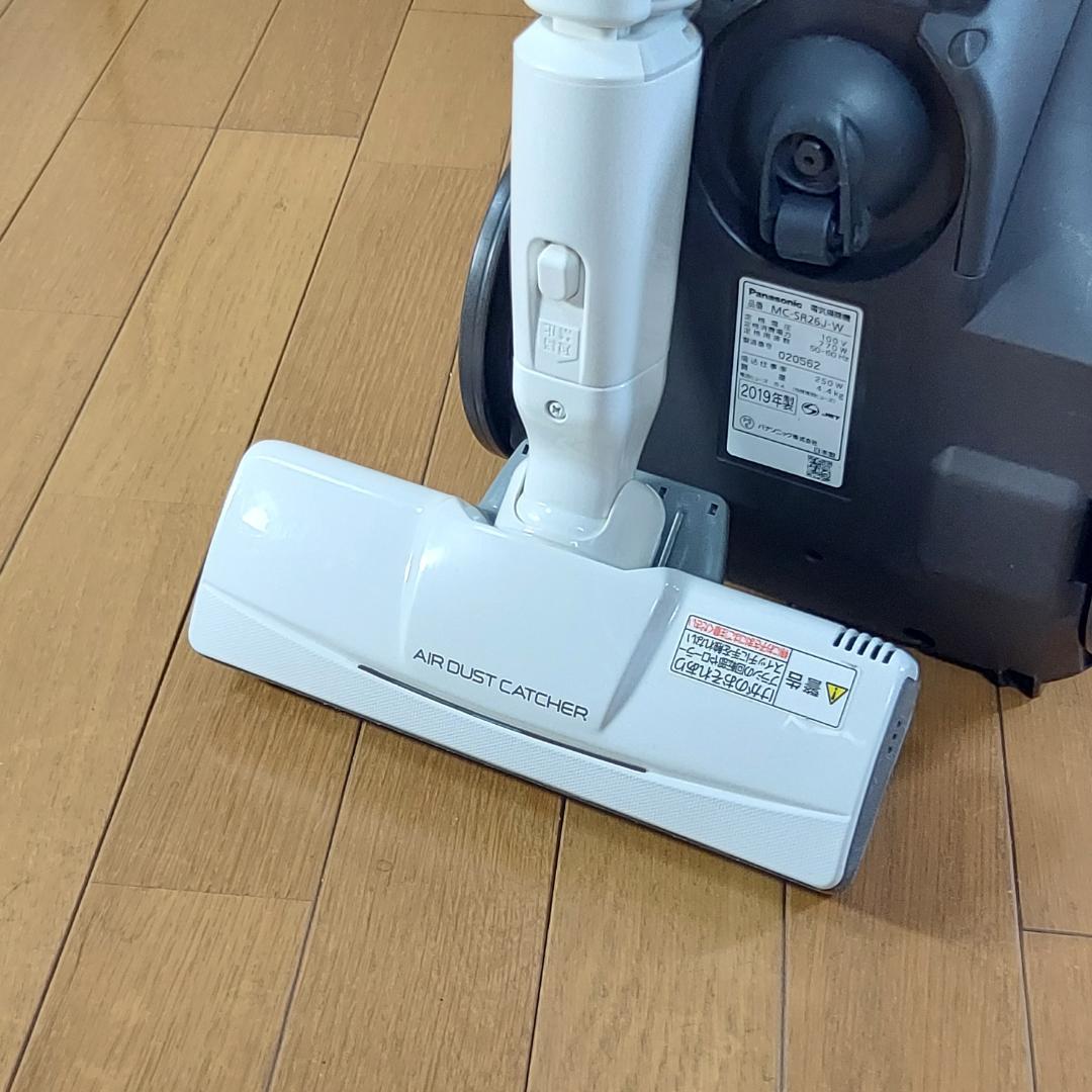 Panasonic 掃除機 キャニスター サイクロン 白 ホワイト パナソニック