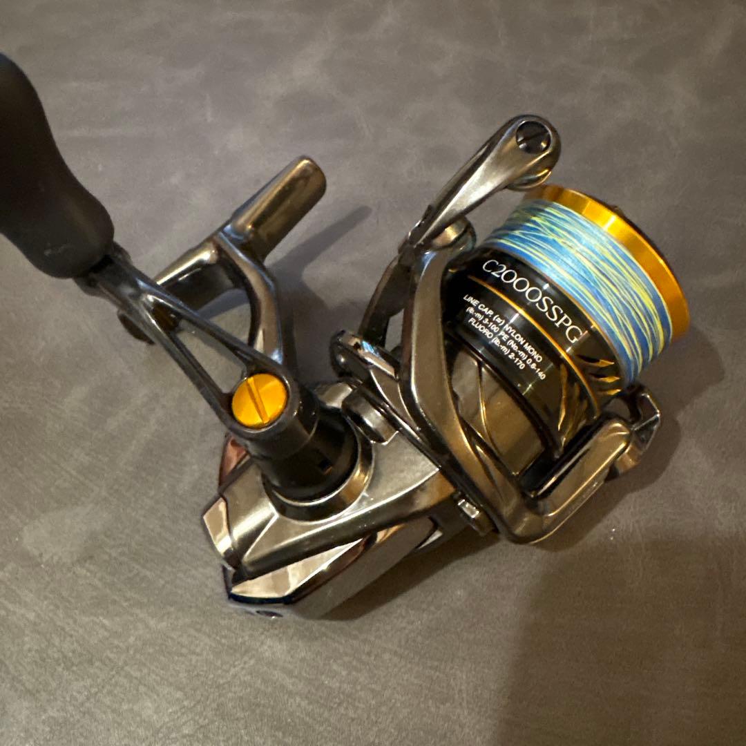 シマノ 17 ソアレ CI4+ C2000SSPG 糸付き