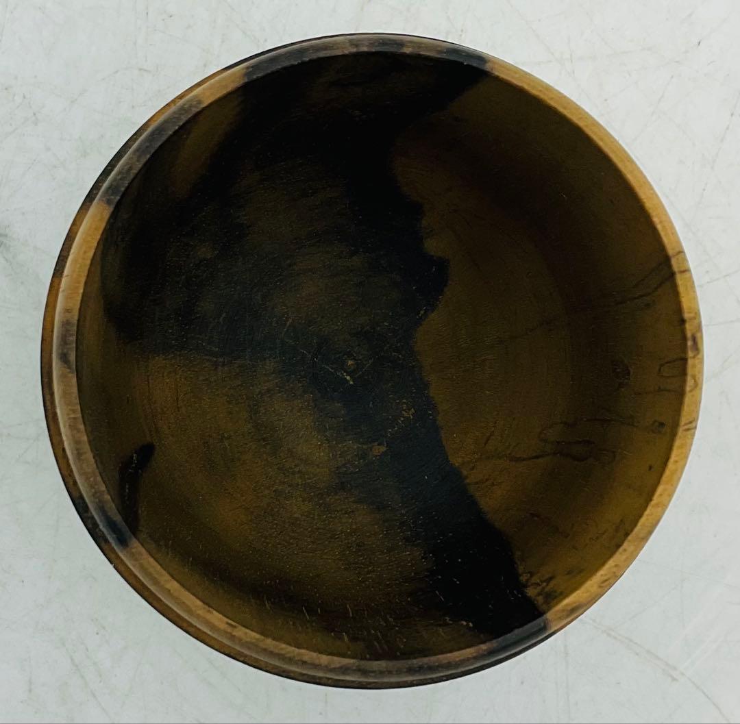 o*i様 【７３】◉黒柿　棗（ナツメ）　茶道具　桐箱◉