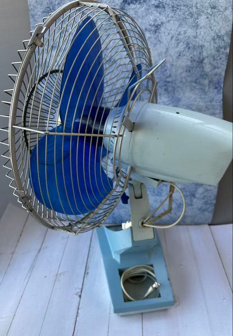 NATIONAL TYPE F-35FR 扇風機 3枚羽動作品 昭和レトロ