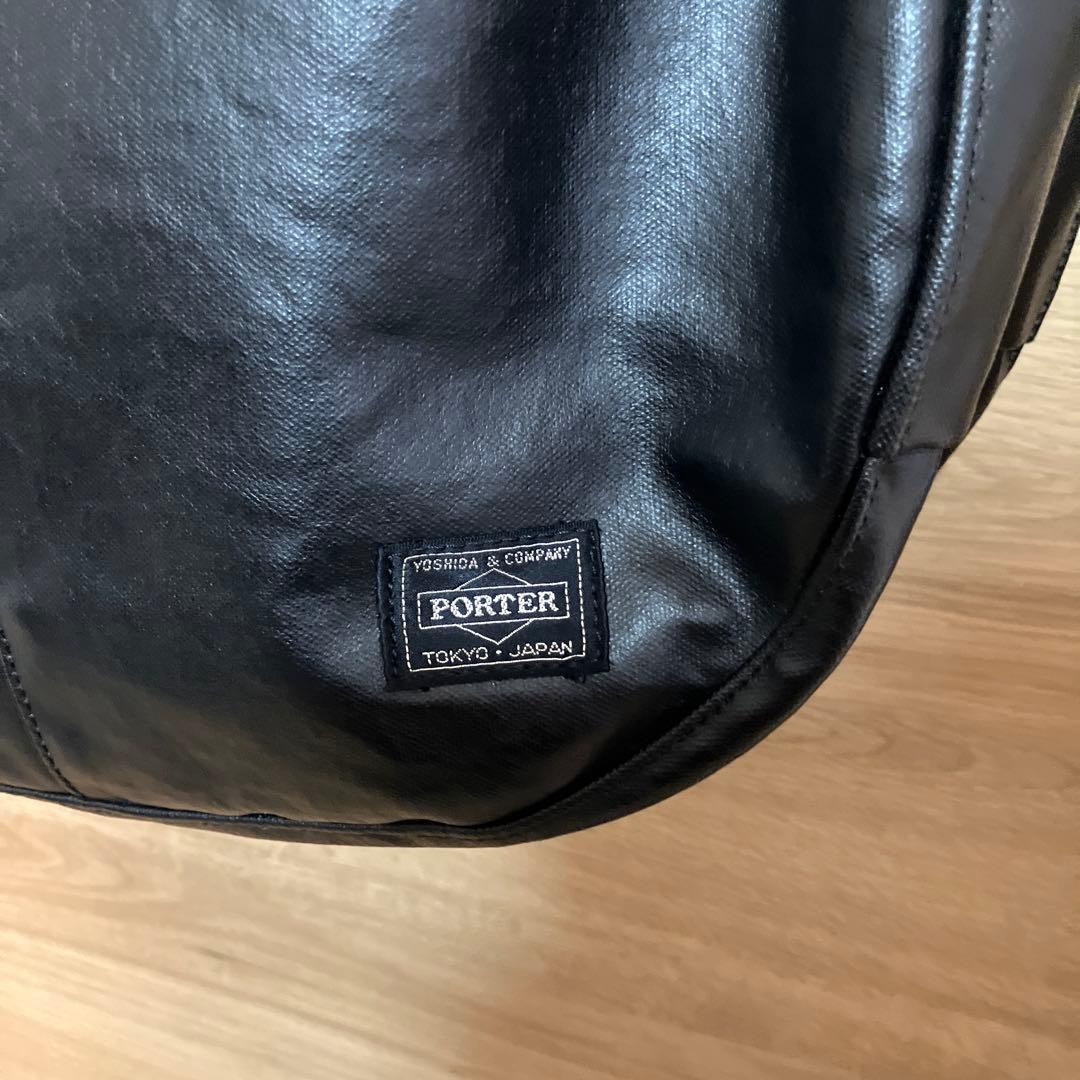 PORTER ショルダーバッグ ブラック　三日月