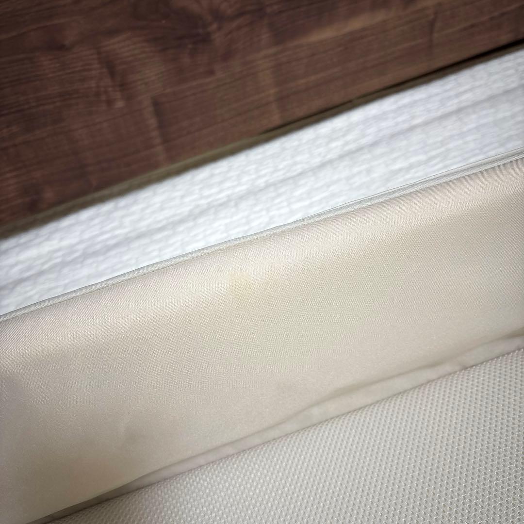 美品　ココネルエアー　アップリカ　ベビーベッド　ベビーサークル　ミルクホワイト